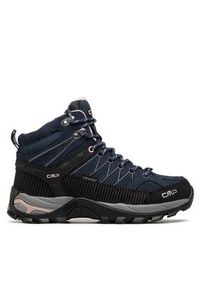 CMP Trekkingi Rigel Mid Wmn Trekking Shoe Wp 3Q12946 Granatowy. Kolor: niebieski. Materiał: materiał #2