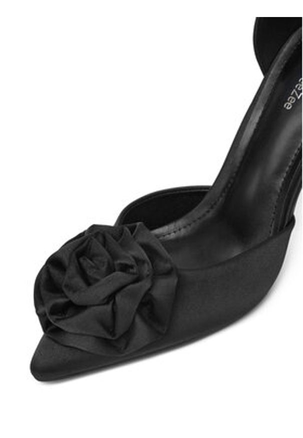 DeeZee Szpilki GD232451 Czarny. Kolor: czarny. Materiał: materiał. Obcas: na szpilce