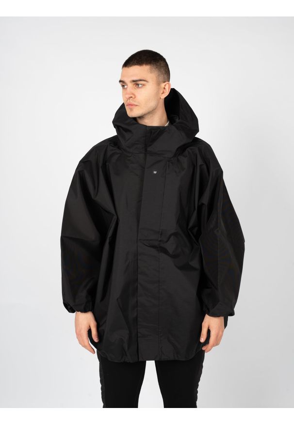 Yeezy Gap Engineered by Balenciaga - Yeezy Gap Engineered By Balenciaga "T-Cut Parka" | 720926 TMO91 | Mężczyzna | Czarny. Typ kołnierza: kaptur. Kolor: czarny. Materiał: tkanina. Wzór: nadruk