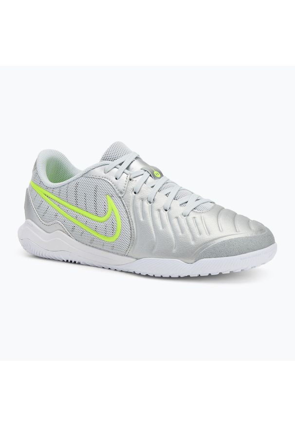 Buty piłkarskie męskie Nike Tiempo Legend 10 Academy IC. Kolor: szary. Sport: piłka nożna
