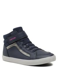 Geox Sneakersy J Gisli Girl J364NC 05410 C4002 S Granatowy. Kolor: niebieski #3