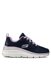 skechers - Skechers Sneakersy Make Moves 149277/NVLV Granatowy. Kolor: niebieski. Materiał: materiał