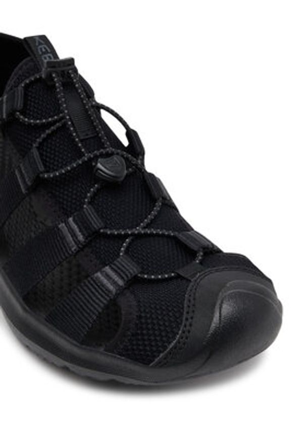 keen - Keen Sandały Seanik H2 M 1030389 Czarny. Kolor: czarny. Materiał: materiał
