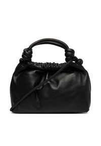 TOMMY HILFIGER - Tommy Hilfiger Torebka Th Soft Leather Med Crossover AW0AW18369 Czarny. Kolor: czarny. Materiał: skórzane #5