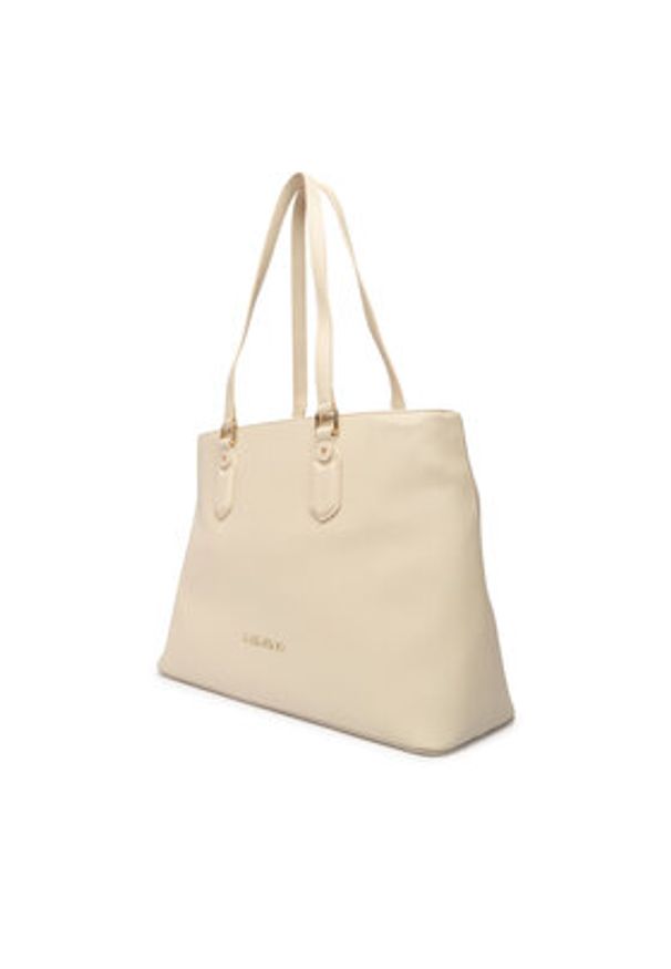 VALENTINO - Valentino Torebka Brixton VBS7LX11 Écru. Kolor: kremowy. Materiał: skórzane