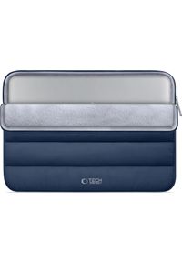 TECH-PROTECT - Etui Tech-Protect Fluffy Laptop 15-16 granatowy. Kolor: niebieski. Materiał: materiał. Styl: elegancki, casual #3
