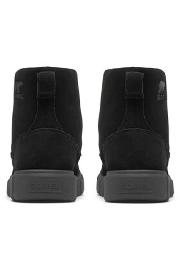 sorel - Sorel Śniegowce Explorer™ III Slip-On Wp 2077971010 Czarny. Zapięcie: bez zapięcia. Kolor: czarny. Materiał: zamsz, skóra