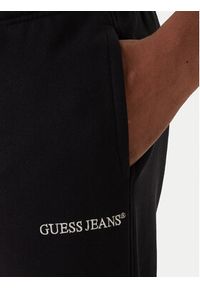 Guess Jeans Spodnie dresowe M6RB70 KCPR1 Czarny Regular Fit. Kolor: czarny. Materiał: bawełna #4