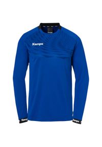 KEMPA - Dżersej z długim rękawem Kempa Wave 26. Kolor: niebieski. Materiał: jersey. Długość rękawa: długi rękaw. Długość: długie. Sport: piłka ręczna #1