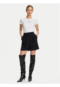 Armani Exchange T-Shirt XW001382 AF16294 U0002 Biały Slim Fit. Kolor: biały. Materiał: bawełna #3