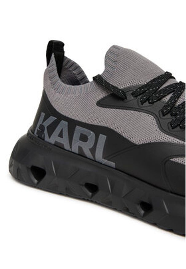 Karl Lagerfeld - KARL LAGERFELD Sneakersy K/Kite Run KL54616 Szary. Kolor: szary. Materiał: syntetyk. Sport: bieganie