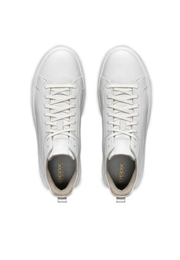Geox Sneakersy U Deiven U465WB 00047 C1000 Biały. Kolor: biały. Materiał: materiał