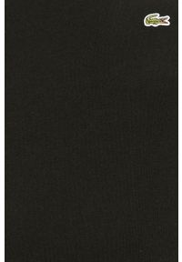 Lacoste Longsleeve bawełniany TH2040 kolor czarny gładki TH2040-031. Okazja: na co dzień. Kolor: czarny. Materiał: bawełna. Długość rękawa: długi rękaw. Wzór: gładki. Styl: casual #3