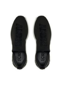 DKNY Sneakersy Keeva K4402014 Czarny. Kolor: czarny. Materiał: materiał #5
