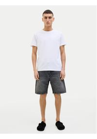 Jack & Jones - Jack&Jones Szorty jeansowe 12269533 Czarny Loose Fit. Kolor: czarny. Materiał: bawełna