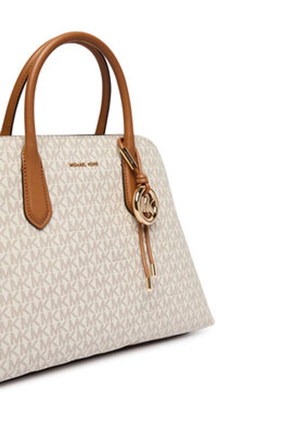 MICHAEL Michael Kors Torebka 30T6GX4S7B Kremowy. Kolor: kremowy. Materiał: skórzane