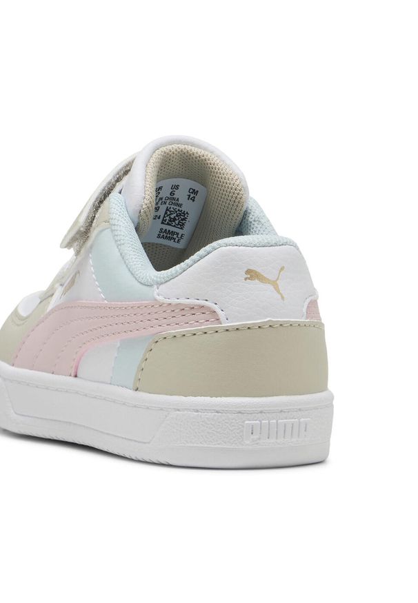 Puma - Sneakersy PUMA Caven 2.0 Block dla małych dzieci PUMA. Kolor: różowy, biały, wielokolorowy, beżowy. Sezon: lato. Sport: turystyka piesza