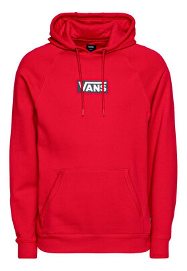 Vans Bluza Versa Standard VN0A49SN Czerwony Regular Fit. Kolor: czerwony. Materiał: bawełna