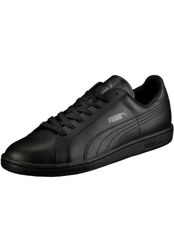 Buty do chodzenia męskie Puma SMASH L. Kolor: czarny. Materiał: skóra, materiał. Sport: turystyka piesza