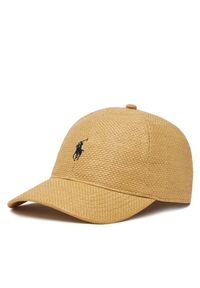 Czapka z daszkiem Polo Ralph Lauren. Kolor: beżowy