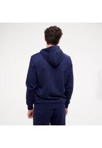Bluza z kapturem męska Puma Gym & Pilates. Typ kołnierza: kaptur. Kolor: niebieski. Materiał: materiał, bawełna. Sport: joga i pilates