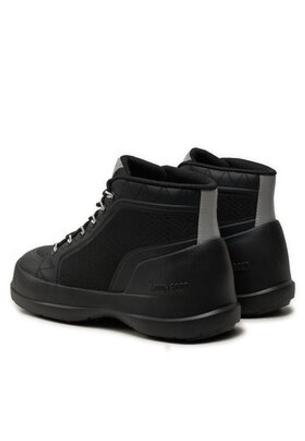 Moon Boot Śniegowce Luna Trek Mid Nylon 80D2480080 Czarny. Kolor: czarny. Materiał: materiał