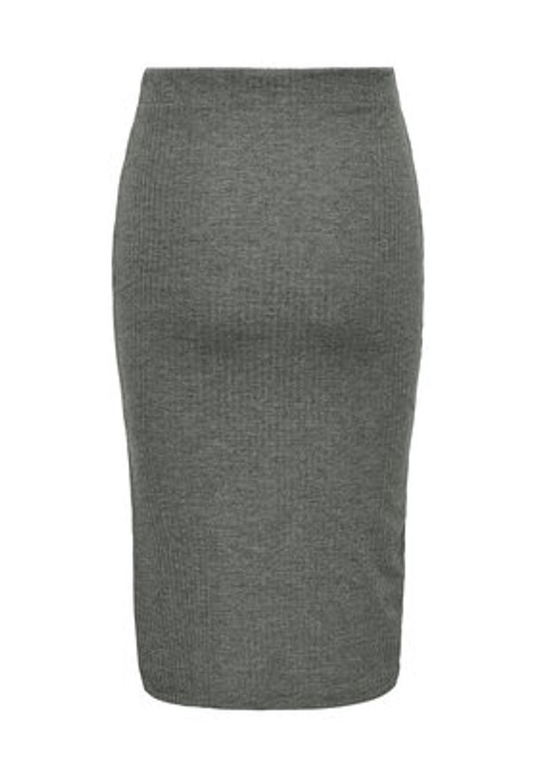 only - ONLY Spódnica ołówkowa Emma 15233600 Szary Slim Fit. Kolor: szary. Materiał: wiskoza