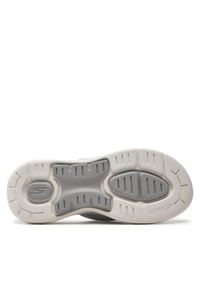 skechers - Skechers Klapki Go Walk Arch Fit Sandal-Joyful 140274/GRY Szary. Kolor: szary. Materiał: materiał