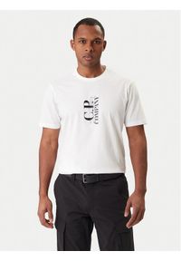 C.P. Company T-Shirt 20CMTS084A005100W Écru Regular Fit. Materiał: bawełna #1