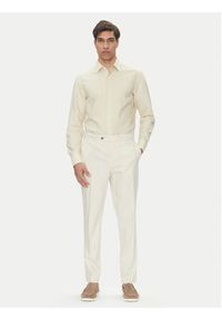 BOSS Koszula C-Hal 50539532 Biały Casual Fit. Okazja: na co dzień. Kolor: biały. Materiał: bawełna. Styl: casual #4