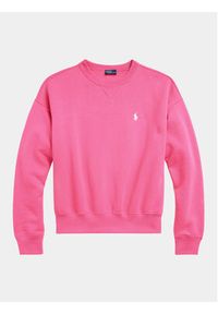 Polo Ralph Lauren Bluza Bubble Cn Pp 211936820002 Różowy Regular Fit. Typ kołnierza: polo. Kolor: różowy. Materiał: bawełna #5