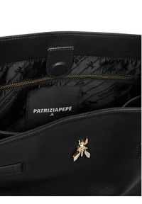 Patrizia Pepe Torebka 2B0150/L162-K103 Czarny. Kolor: czarny. Materiał: skórzane #6