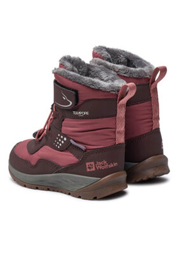 Jack Wolfskin Śniegowce Polar Bear-G Texapore High Vc K A62143 Brązowy. Kolor: brązowy. Materiał: materiał
