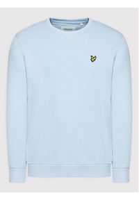 Lyle & Scott Bluza Crew Neck ML424VOG Niebieski Regular Fit. Kolor: niebieski. Materiał: bawełna