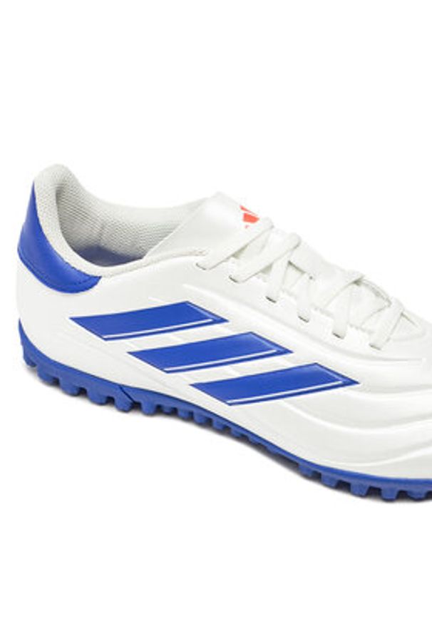 Adidas - adidas Buty do piłki nożnej Copa Pure 2 Club TF IG8688 Biały. Kolor: biały. Materiał: skóra