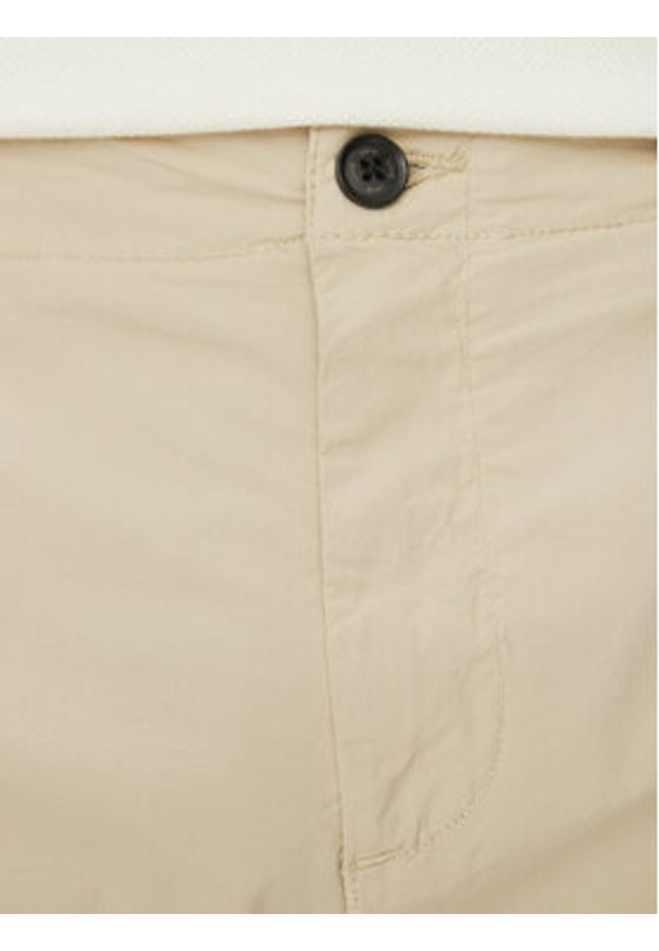 Liu Jo Szorty materiałowe QA5237 T4310 Beżowy Regular Fit. Kolor: beżowy. Materiał: bawełna