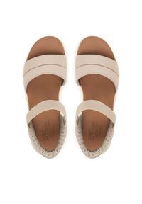 skechers - Skechers Sandały BOBS Sun Ray 114413/TPE Beżowy. Kolor: beżowy. Materiał: materiał #4