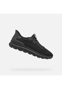 Chaussures Homme Baskets Geox U55MPA Noir Noir Geox. Kolor: czarny #1
