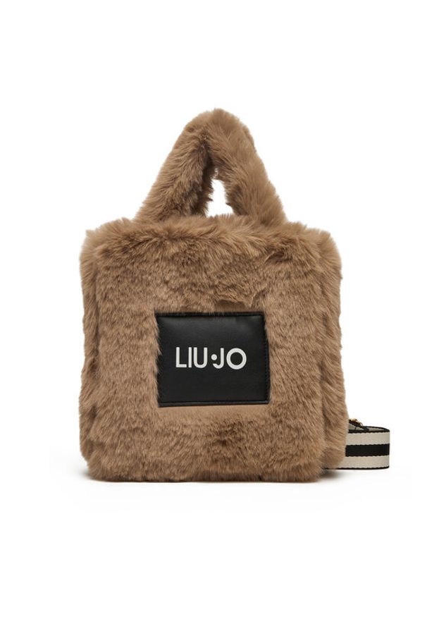 Liu Jo Torebka XS Tote TF5271 E0374 Beżowy. Kolor: beżowy