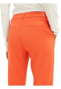 Tom Tailor Spodnie materiałowe 1035887 Pomarańczowy. Kolor: pomarańczowy. Materiał: syntetyk #4