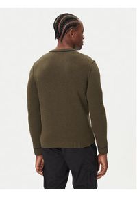 Aeronautica Militare Sweter 252MA1608UL00924 Zielony Regular Fit. Kolor: zielony. Materiał: wełna #5