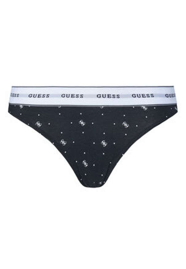 Guess Stringi O97E04 KBOE1 Czarny. Kolor: czarny. Materiał: bawełna