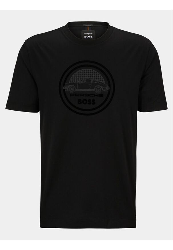 BOSS - T-Shirt Boss. Kolor: czarny
