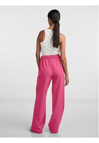 Pieces Spodnie materiałowe Bossy 17140744 Różowy Loose Fit. Kolor: różowy. Materiał: syntetyk #2