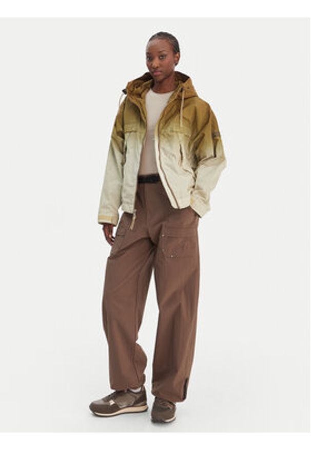 Napapijri Kurtka przejściowa A-Traveler Short DW NP0A4I6GG3A1 Zielony Regular Fit. Kolor: zielony. Materiał: syntetyk