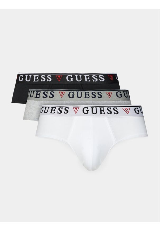 Guess Komplet slipów Brian U97G00 KCD31 Kolorowy. Materiał: bawełna. Wzór: kolorowy
