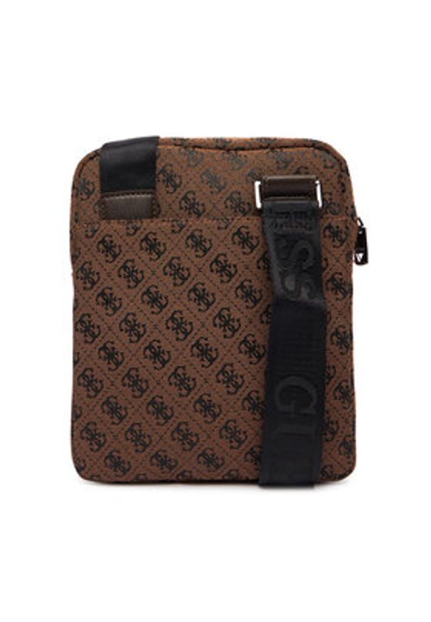 Guess Saszetka HMBOST P6123 Brązowy. Kolor: brązowy. Materiał: materiał
