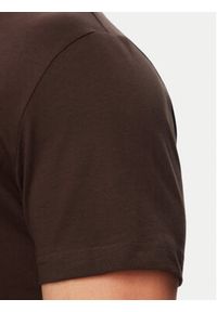 Beverly Hills Polo Club T-Shirt P-SS26M-TS414000 Brązowy Regular Fit. Typ kołnierza: polo. Kolor: brązowy. Materiał: bawełna #4