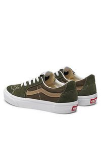 Vans Tenisówki Sk8-Low VN0009QR50K1 Zielony. Kolor: zielony. Materiał: skóra, zamsz #4