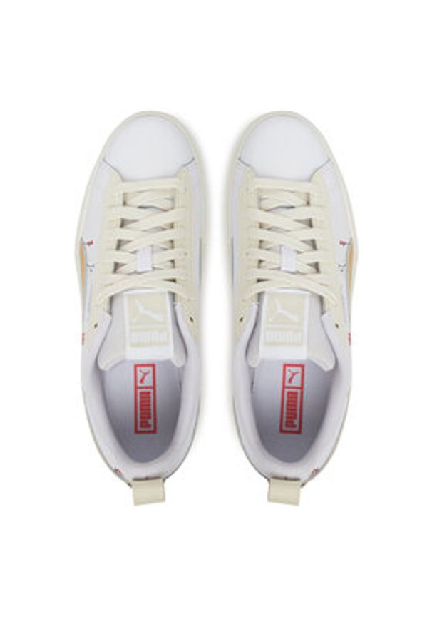 Puma Sneakersy Mayze Secret Garden Wns 401262 01 Biały. Kolor: biały. Materiał: skóra